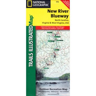 New River Blueway 1:110.000