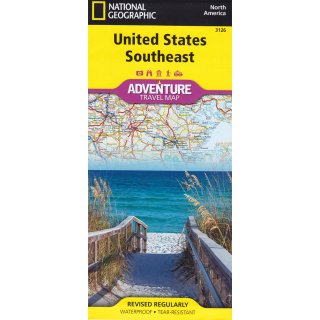 United States Southeast 1:1.300.000