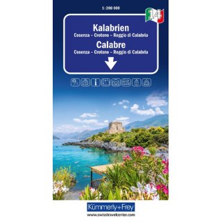 Kalabrien Bl. 14 Regionalkarte 1:200 000