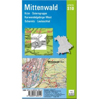 ATK25-S10 Mittenwald 1:25.000