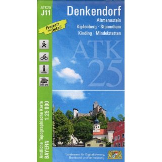ATK25-J11 Denkendorf 1:25.000