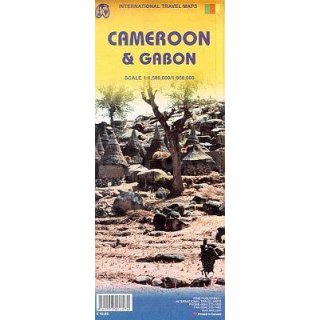 Gabon & Cameroon 1:1.500,000/1: 950 000