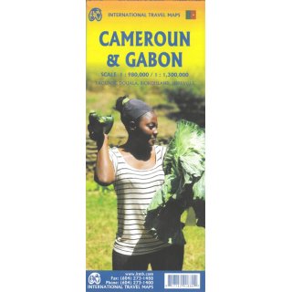 Gabon & Cameroon 1:980.000 / 1:1.300.000