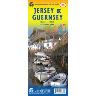 Guernsey & Jersey 1:18.000