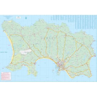 Guernsey & Jersey 1:18.000
