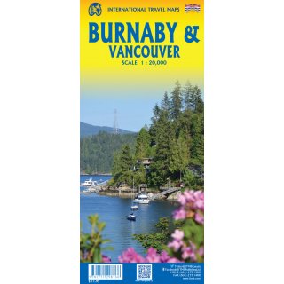 Burnaby & Vancouver 1:20.000