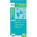 Guadeloupe, Saint-Martin, Saint-Barth&eacute;lemy 1:80.000