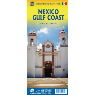Mexico Gulf Coast 1:1.300.000