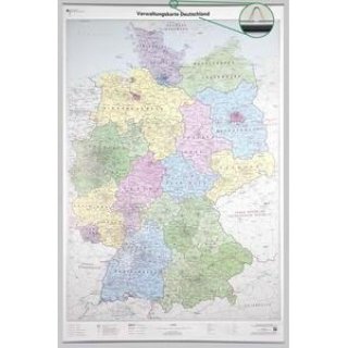 Verwaltungskarte Deutschland 1 : 750 000