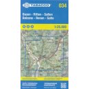 034, Bozen/Bolzano, Ritten/Renon, Salten/Salto 1:25.000