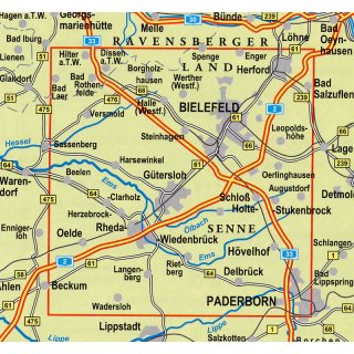 Kreis Gtersloh, Stadt Bielefeld 1:50.000