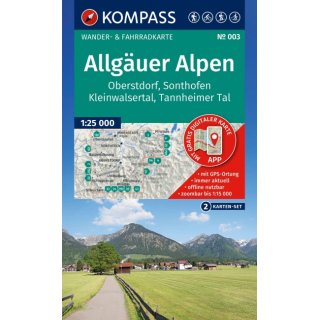 Allguer Alpen Kompass WK 003