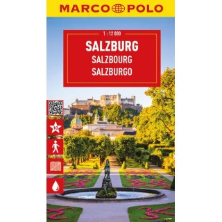 Cityplan Salzburg 1:12.000