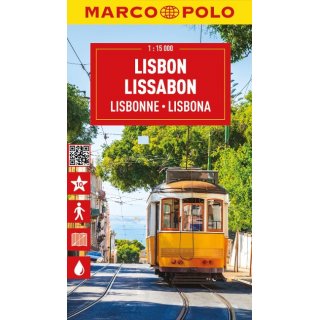 Cityplan Lissabon 1:12.000