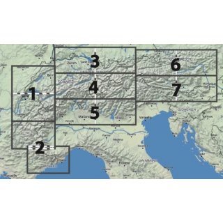 Alpenp�sse (FolyMaps) 1:250.000