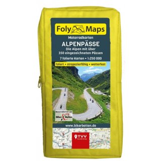 Alpenp&auml;sse (FolyMaps) 1:250.000