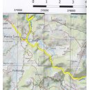 Durmitor, Tara-Schlucht 1:65.000