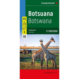 Botsuana, Straenkarte 1:1.100.000