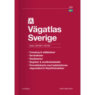 Schweden Straenatlas 2024 (Vgatlas Sverige)
