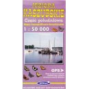 Kaschubische Seen - S&uuml;dteil 1:50 000