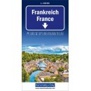 Frankreich, Strassenkarte 1:1Mio.