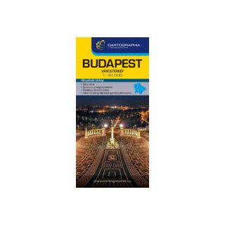 Budapest Stadtplan 1:30.000