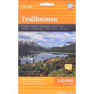 Trollheimen 1:50.000