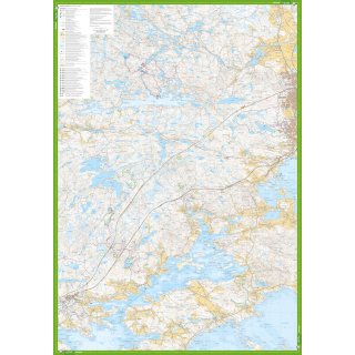 Tampere Orivesi 1:25.000