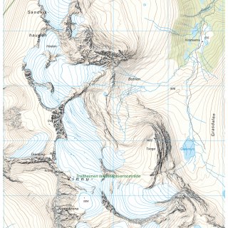 Trollheimen: Sunndal & Innerdalen 1:25.000