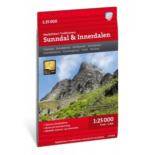 Trollheimen: Sunndal & Innerdalen 1:25.000