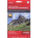Trollheimen: Sunndal & Innerdalen 1:25.000