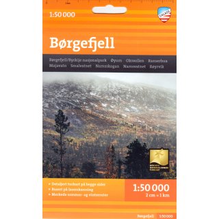 Brgefjell 1:50.000