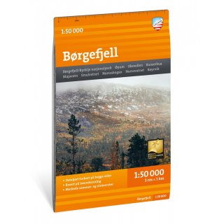 Brgefjell 1:50.000