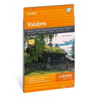 Valdres 1:50.000