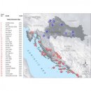 Brac topographische Wanderkarte 1:25.000