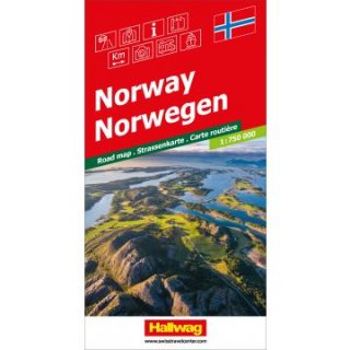 Norwegen 1: 750 000