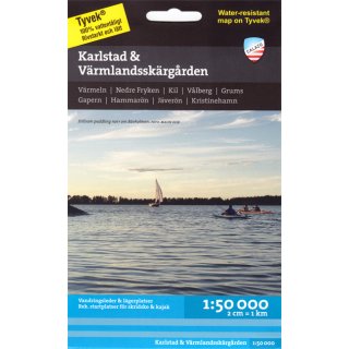 Karlstad & Vrmlandsskrgrden 1:50.000