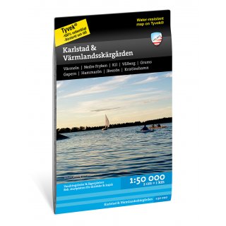 Karlstad & Vrmlandsskrgrden 1:50.000