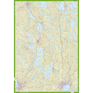 Karlskoga, Filipstad & Forshaga 1:50.000