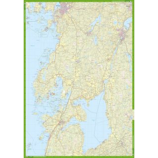 Djur nationalpark, Mariestad & Kristinehamn 1:50.000