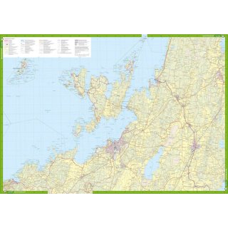 Djur nationalpark, Mariestad & Kristinehamn 1:50.000