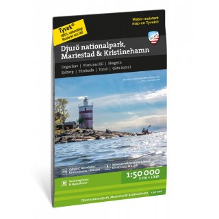 Djur nationalpark, Mariestad & Kristinehamn 1:50.000