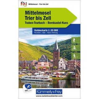 Mittelmosel - Trier bis Zell 1: 35 000
