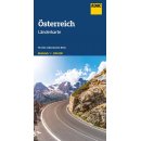 ADAC L&auml;nderkarte &Ouml;sterreich 1:300.000