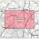 Uckerseen  1: 50 000