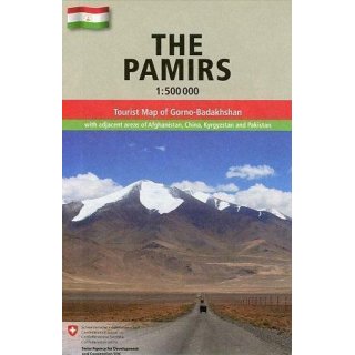 Pamir - Gorno-Badakhshan - Tadschikistan 1:500.000