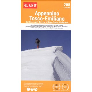 Appennino Tosco-Emiliano (208) 1:25.000