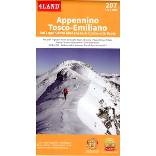 Appennino Tosco-Emiliano (207) 1:25.000