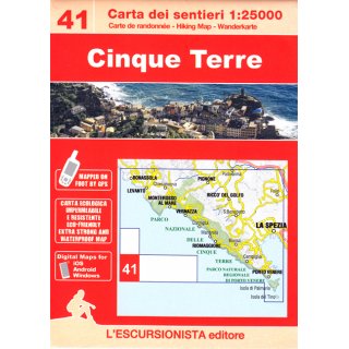 41 Cinque Terre 1:25.000