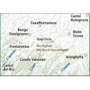 Parco Regionale della Vena del Gesso Romagnola 1:25.000
